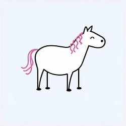 Pippkin The Horse logo