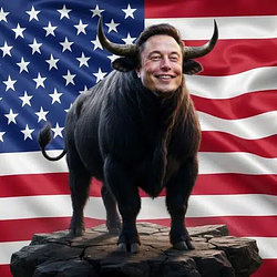 THE PATRIOTIC BULL logo
