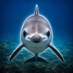 The Chud Dolphin (Vaquita) logo