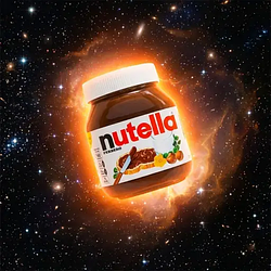 Flying Nutella Jar logo