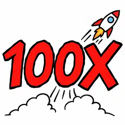 100X