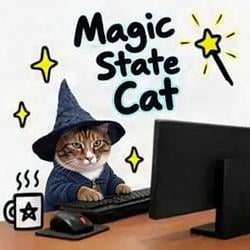 Magic State Cat