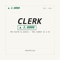 CLERK / WETH