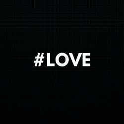 The most used hashtag logo