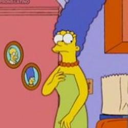 Marge Simpson logo