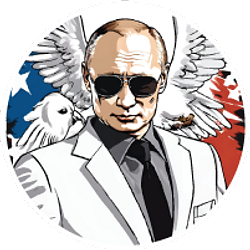 Peaceful Putin logo