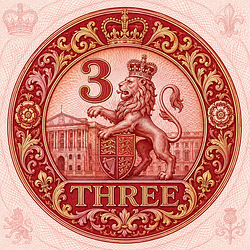 £THREE