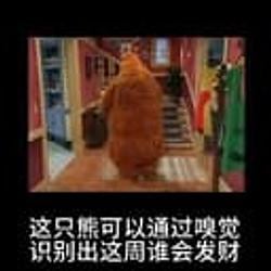 发财熊 logo