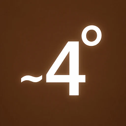 ~4°