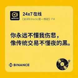 币安也懂夜的黑 / BNB
