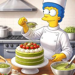 Why buy an expensive matcha cake logo
