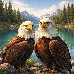 Big Bear Bald Eagle logo