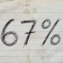 67%
