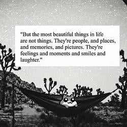 THE SIMPLEST MOMENTS OFTEN BECOM logo
