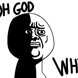 Oh God Why logo