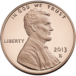 turn your penny into a house logo