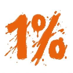 1%