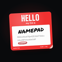 NAMEPAD