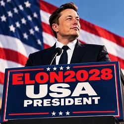 ELON2028 USA logo
