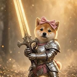 inu wif sword logo