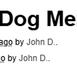 SITTINGDOG
