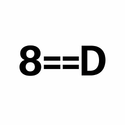 8==D