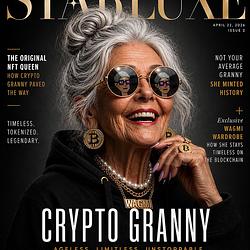 Starluxe: Crypto Granny logo