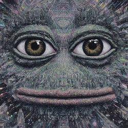 The Cosmic Pepe logo