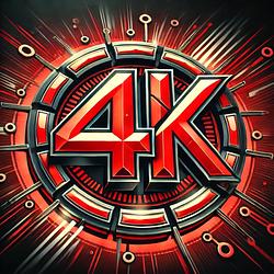 4K logo