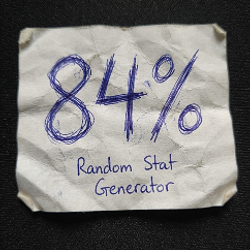 84%