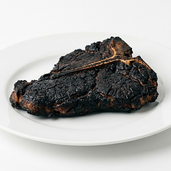 Burnt Steak