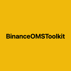 BinanceOMSToolkit / BNB