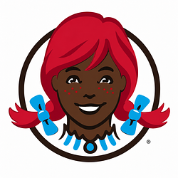 NIGGER Wendy's Girl logo