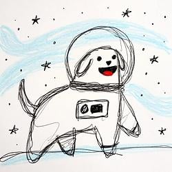 Space Dog logo