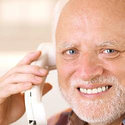 Hide the pain Harold logo