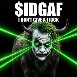 $IDGAF logo