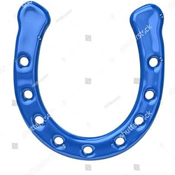 Blue Horseshoe