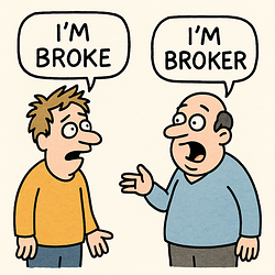 BROKE
