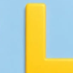 L logo