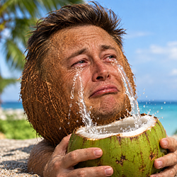 Elon cry