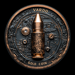 Vardo Gold Coin logo