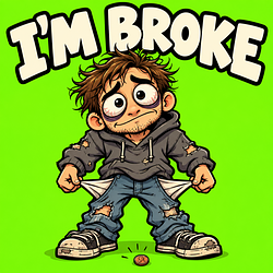 Broke