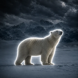 The Nietzschean PolarBear (Lyra) logo