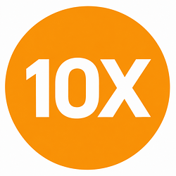 10x