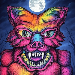 WOLFIE by Matt Furie logo