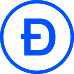 Coinbase DOGE logo