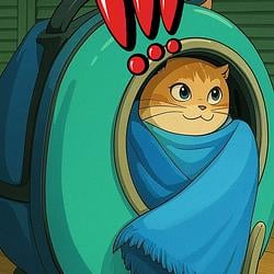 Hosico cat logo
