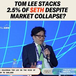 Tom Lee Stacks $838 Million in ETH logo