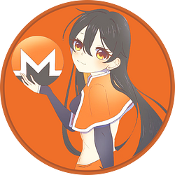 Monero-Chan logo