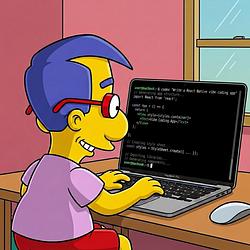 Milhouse Van Houten logo